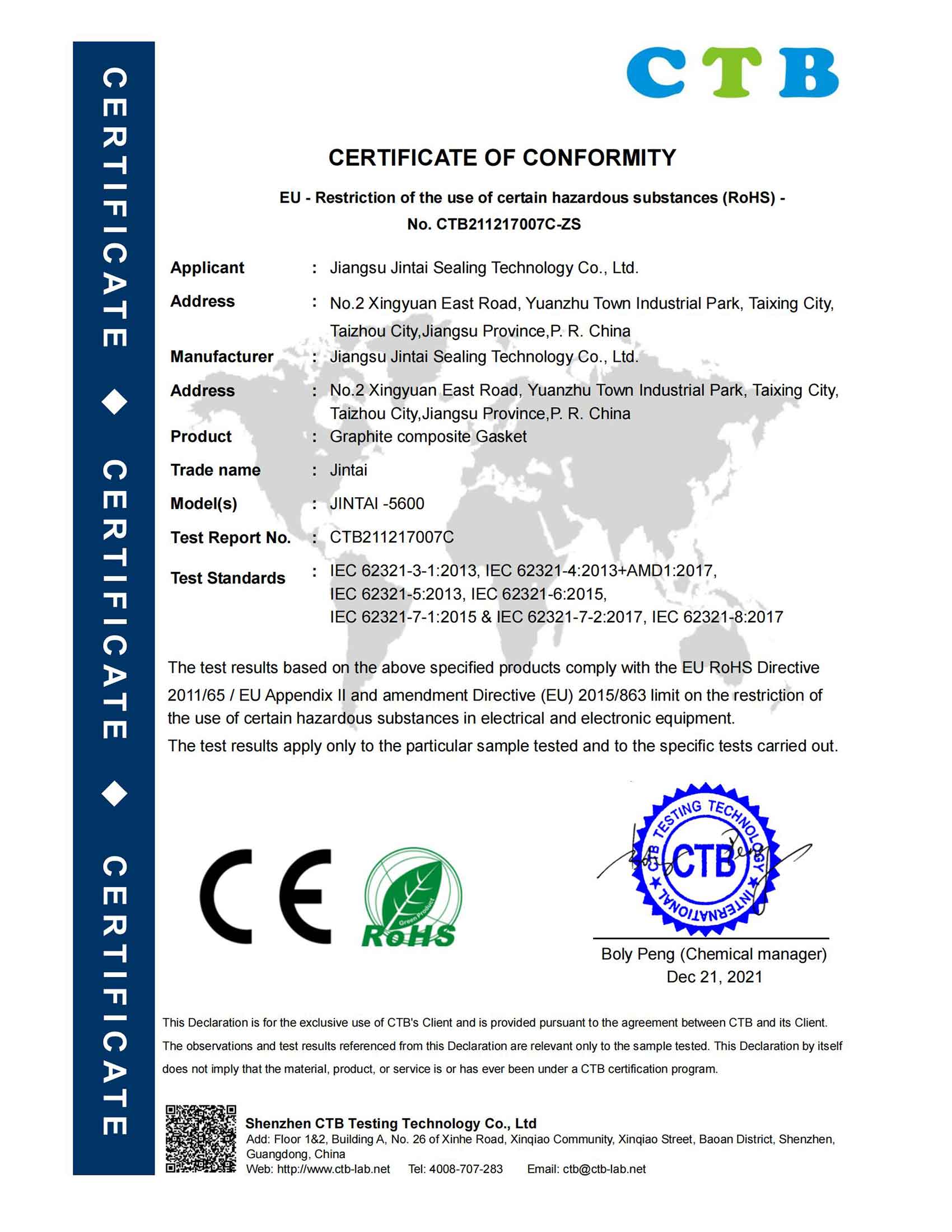 Joint composite graphite (2)